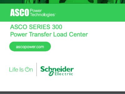 ASCO Series 300 Quick Connect Power Panel - Brochure