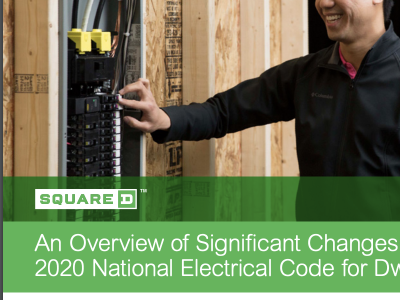 An Overview of Significant Changes to the 2020 National Electrical Code for Dwellings - Brochure