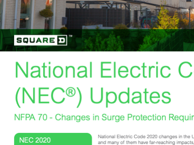 NEC2020 Update - Surge Protection