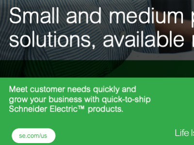 Small and medium project solutions, available now – Brochure